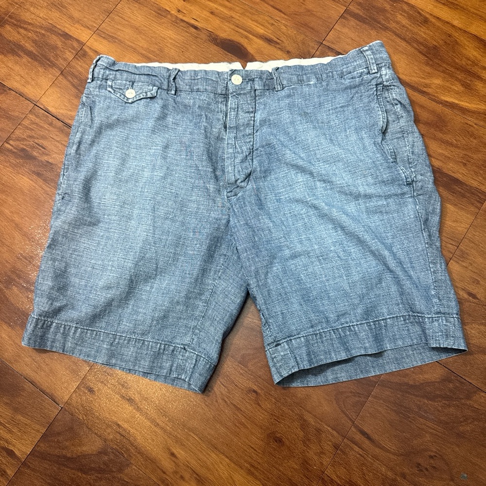 Polo Ralph Lauren Light Blue Flat Front Shorts